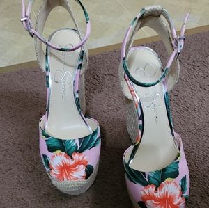 Jessica Simpson wedges